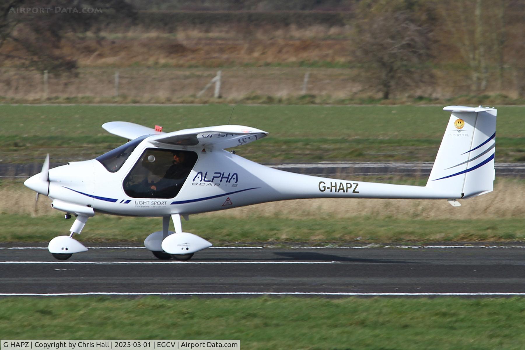 G-HAPZ, 2020 Pipistrel Alpha BCAR-S 164 C/N AT1640010, Sleap 01/03/25