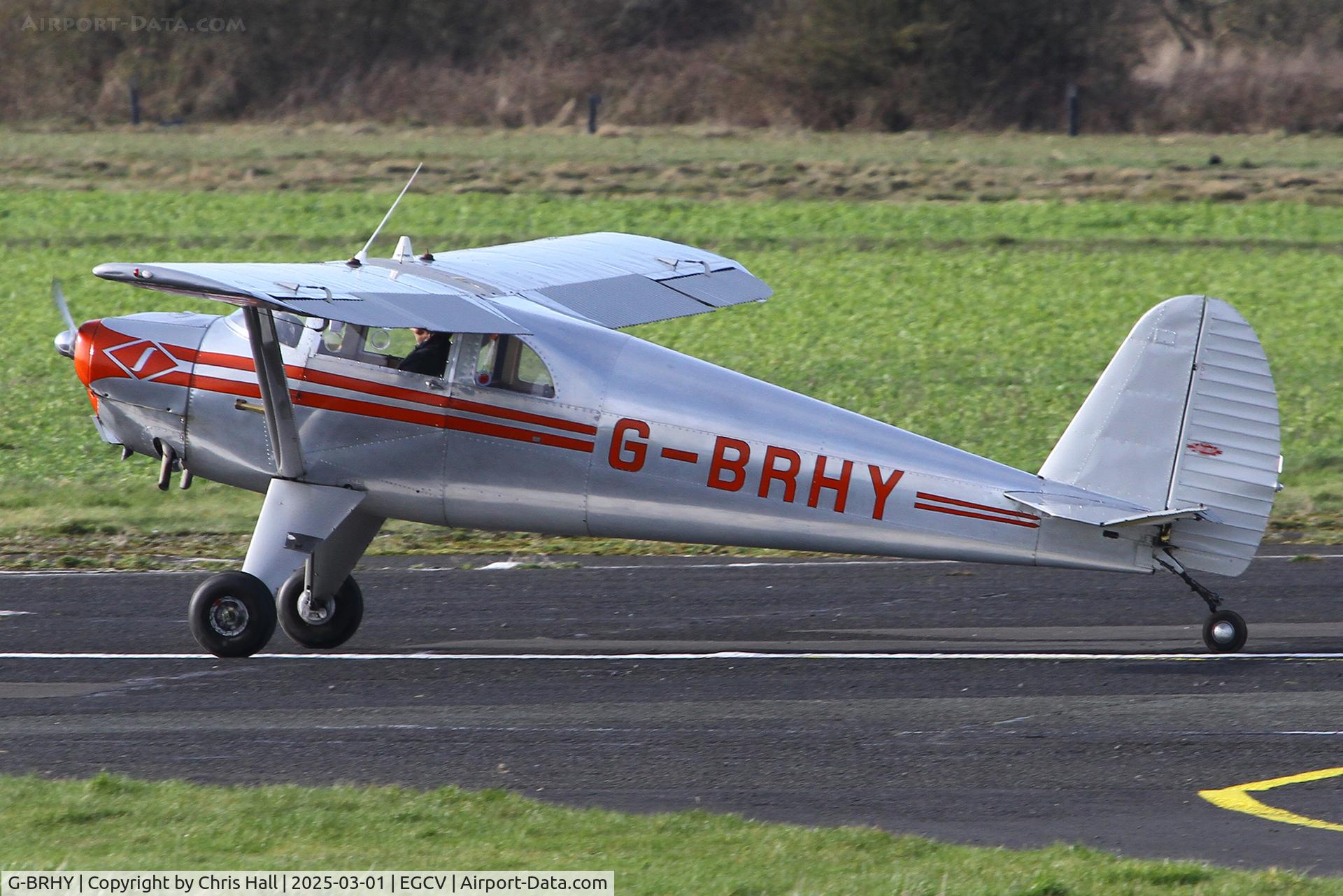 G-BRHY, 1947 Luscombe 8E Silvaire C/N 5138, Sleap 01/03/25