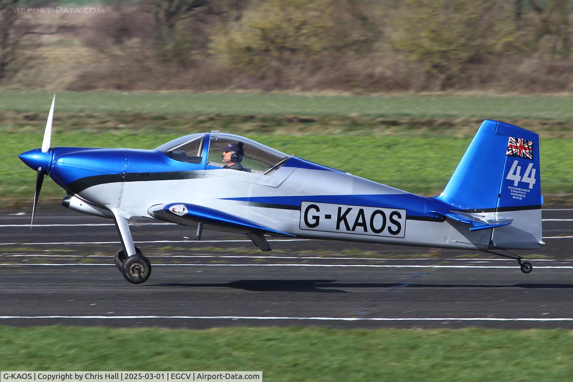 G-KAOS, 2003 Vans RV-7 C/N PFA 323-13956, Sleap 01/03/25