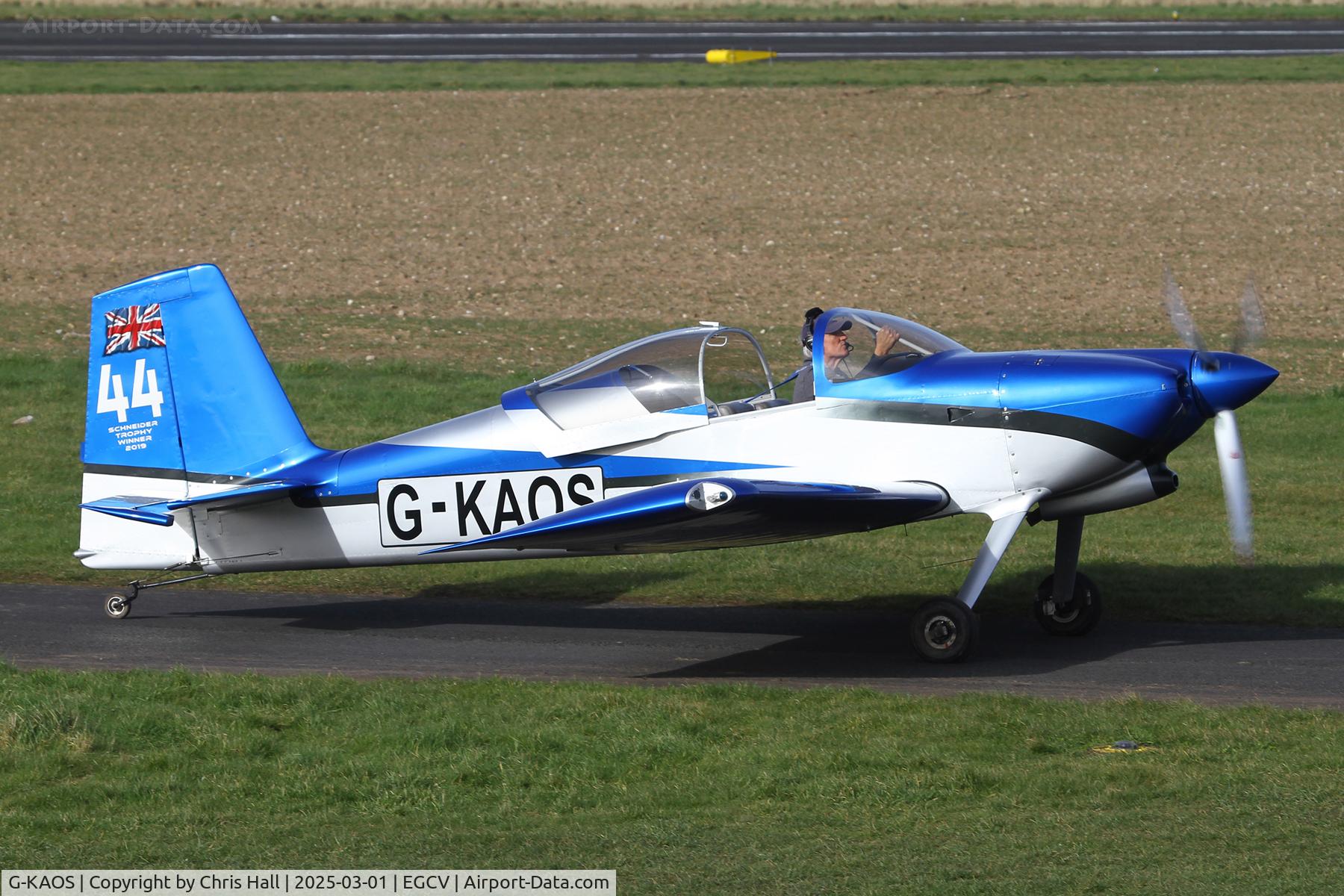 G-KAOS, 2003 Vans RV-7 C/N PFA 323-13956, Sleap 01/03/25