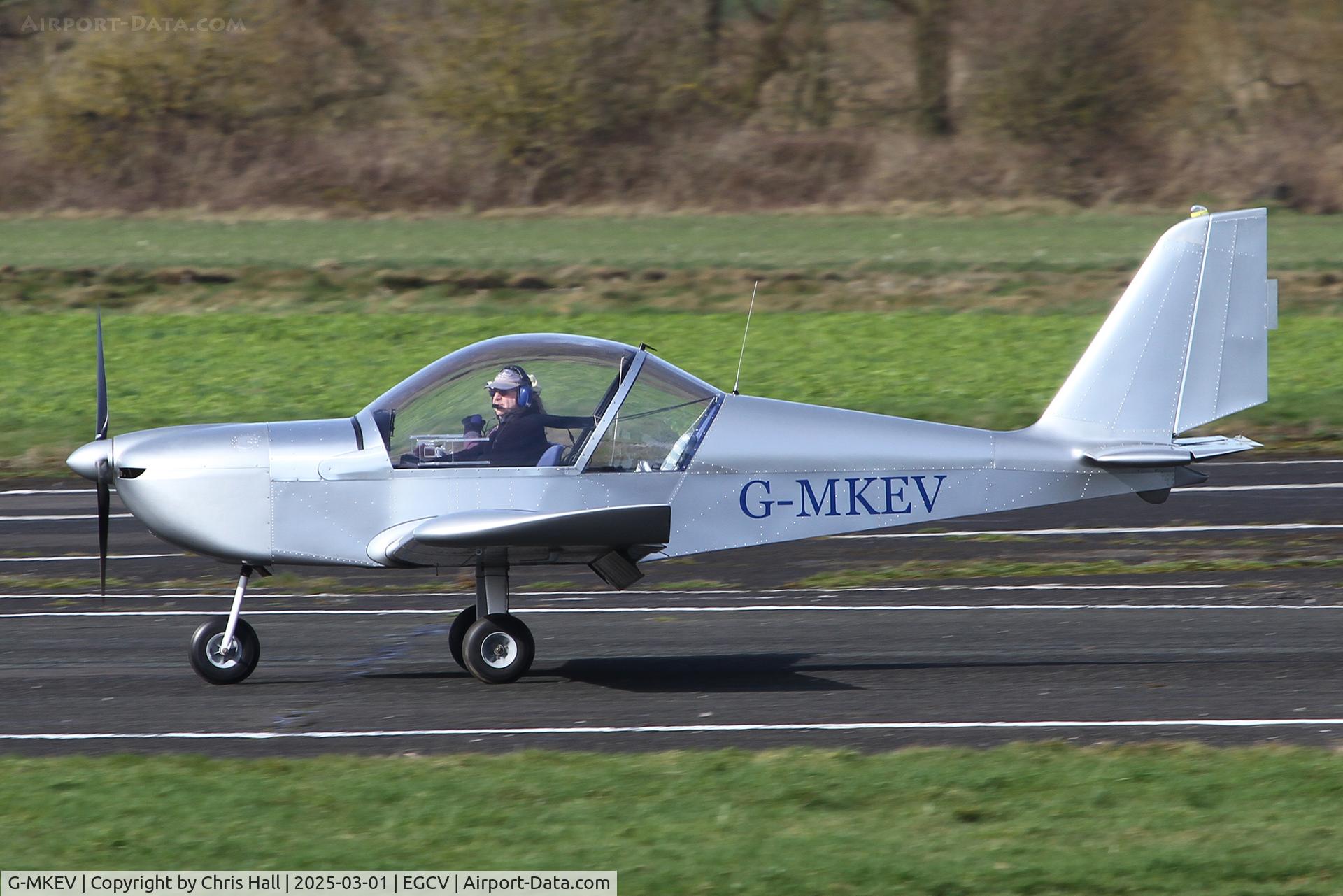 G-MKEV, 2009 Aerotechnik EV-97 Eurostar C/N LAA 315-14830, Sleap 01/03/25