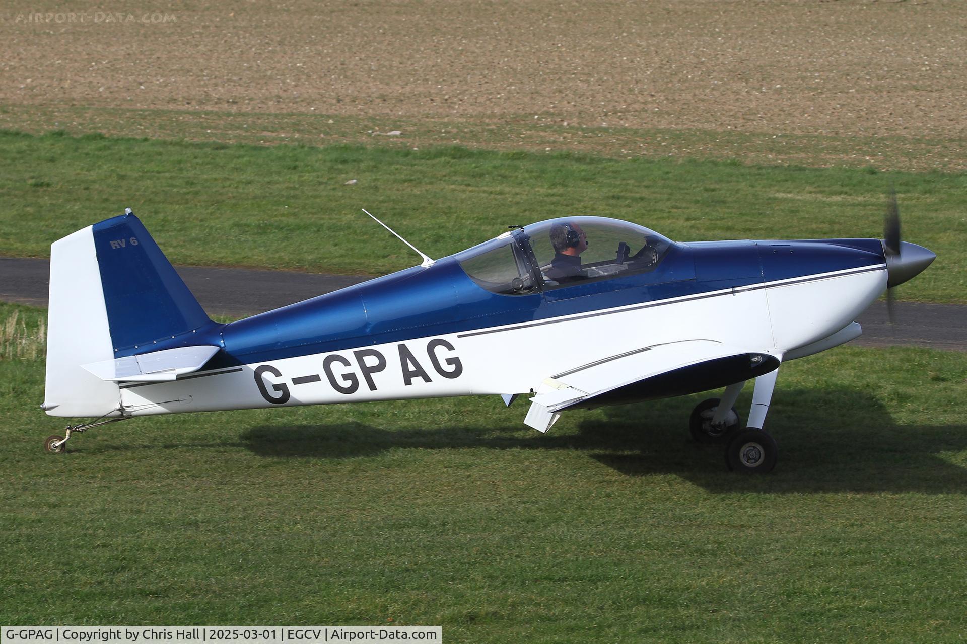 G-GPAG, 2002 Vans RV-6 C/N PFA 181A-13306, Sleap 01/03/25