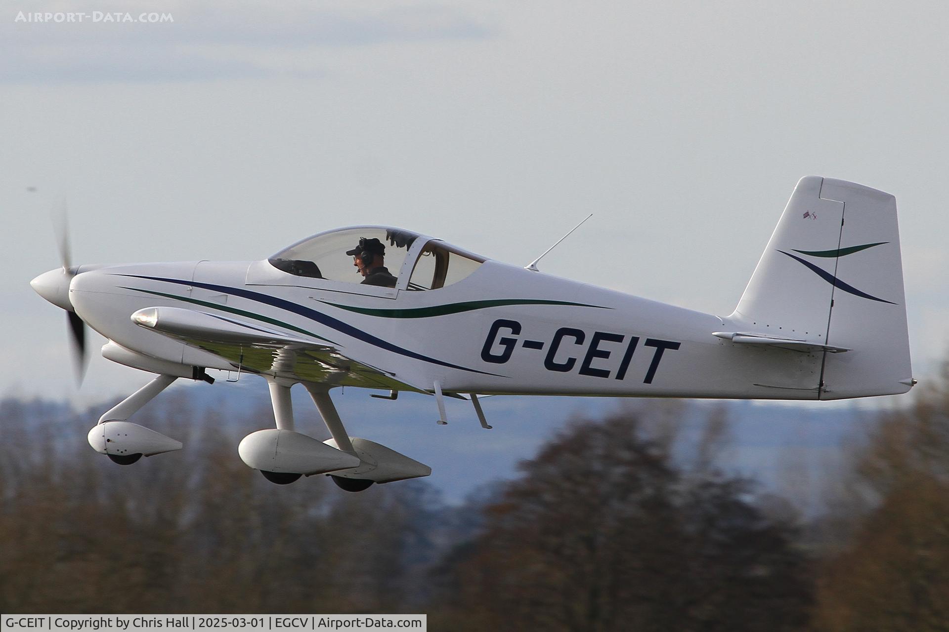 G-CEIT, 2006 Vans RV-7A C/N PFA 323-13696, Sleap 01/03/25