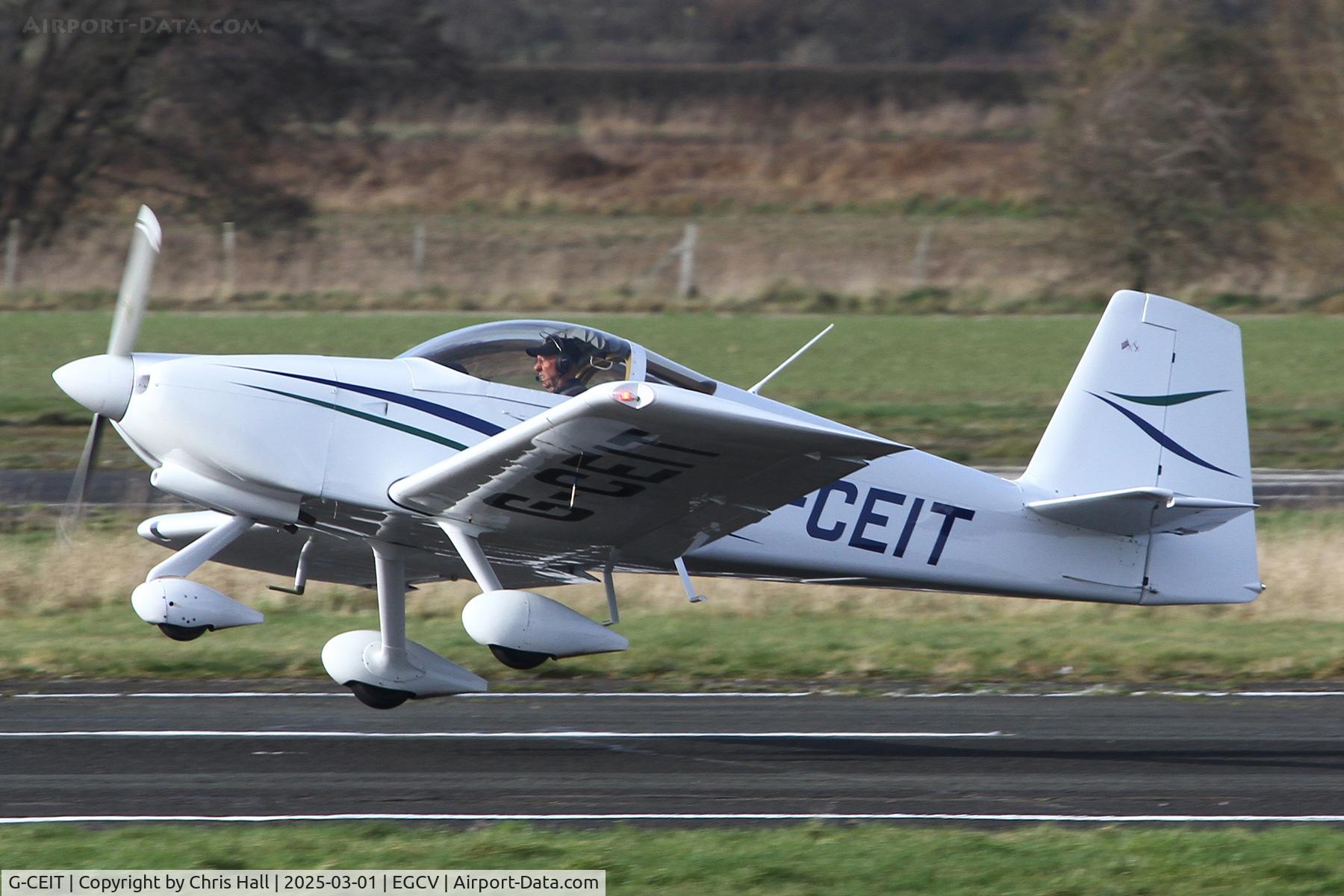 G-CEIT, 2006 Vans RV-7A C/N PFA 323-13696, Sleap 01/03/25