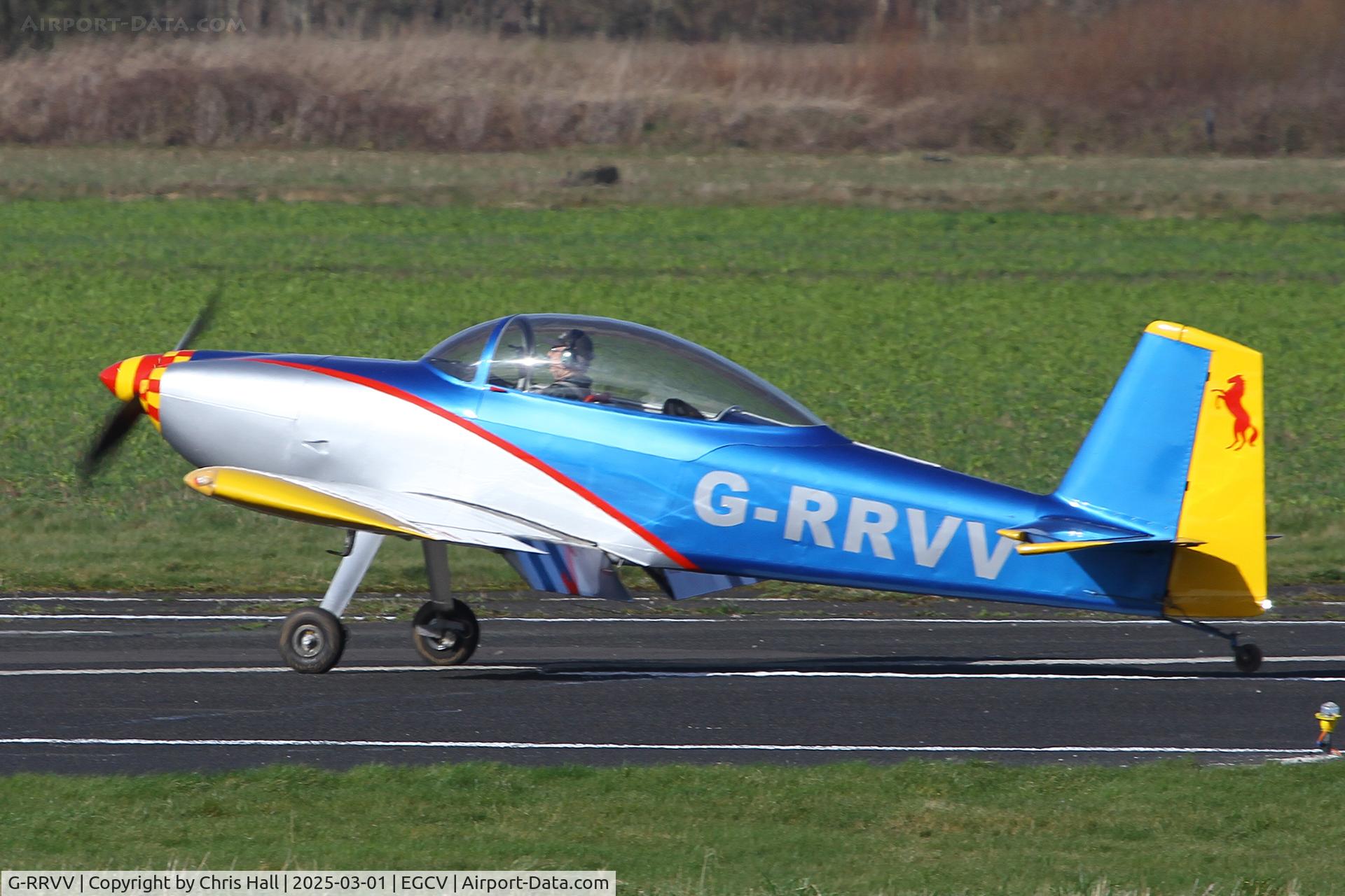 G-RRVV, 2006 Vans RV-8 C/N 82245, Sleap 01/03/25