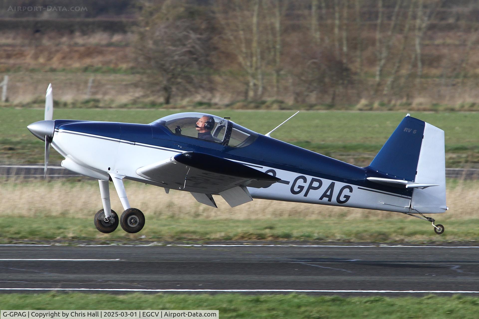 G-GPAG, 2002 Vans RV-6 C/N PFA 181A-13306, Sleap 01/03/25