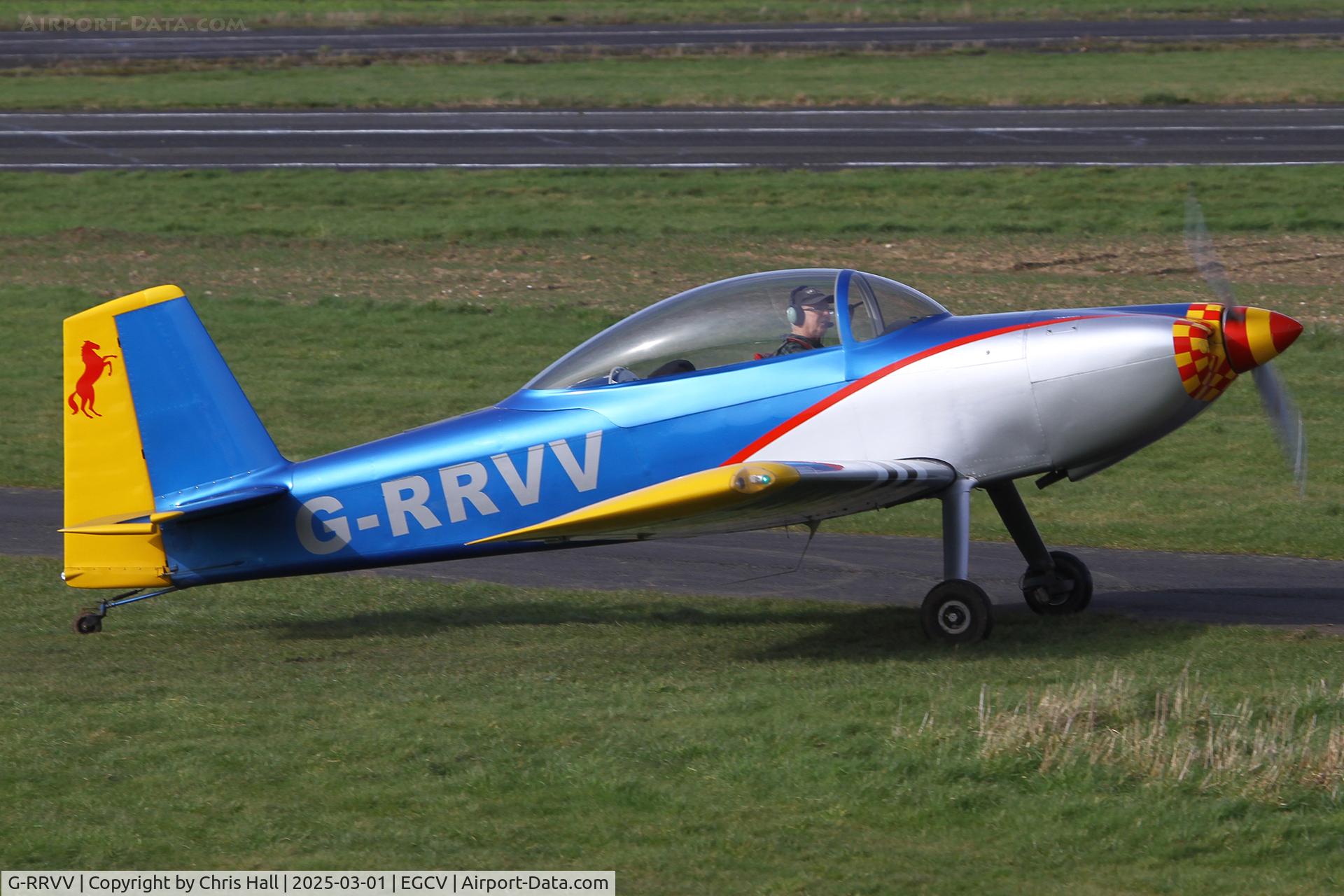 G-RRVV, 2006 Vans RV-8 C/N 82245, Sleap 01/03/25