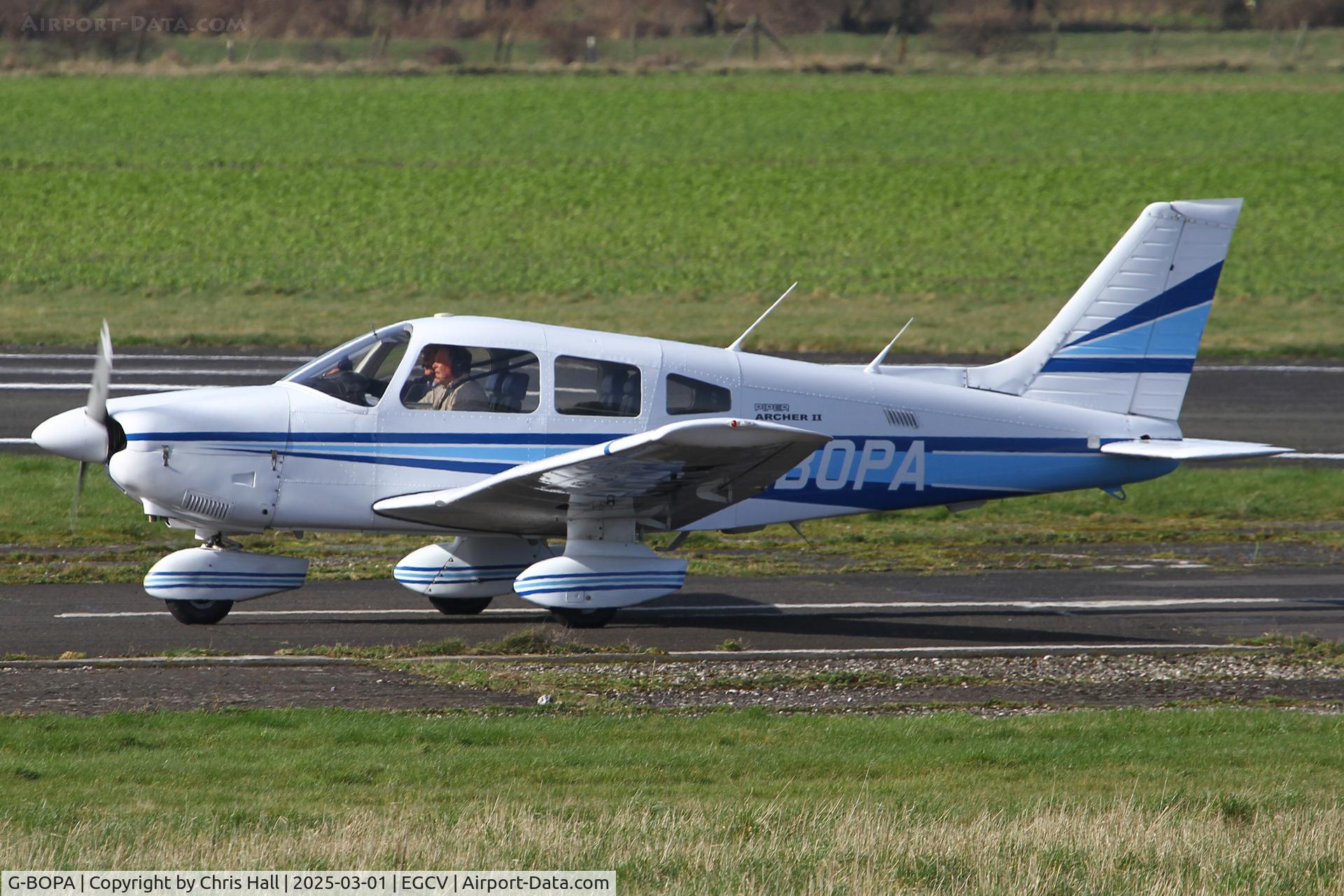 G-BOPA, 1984 Piper PA-28-181 Cherokee Archer II C/N 28-8490024, Sleap 01/03/25