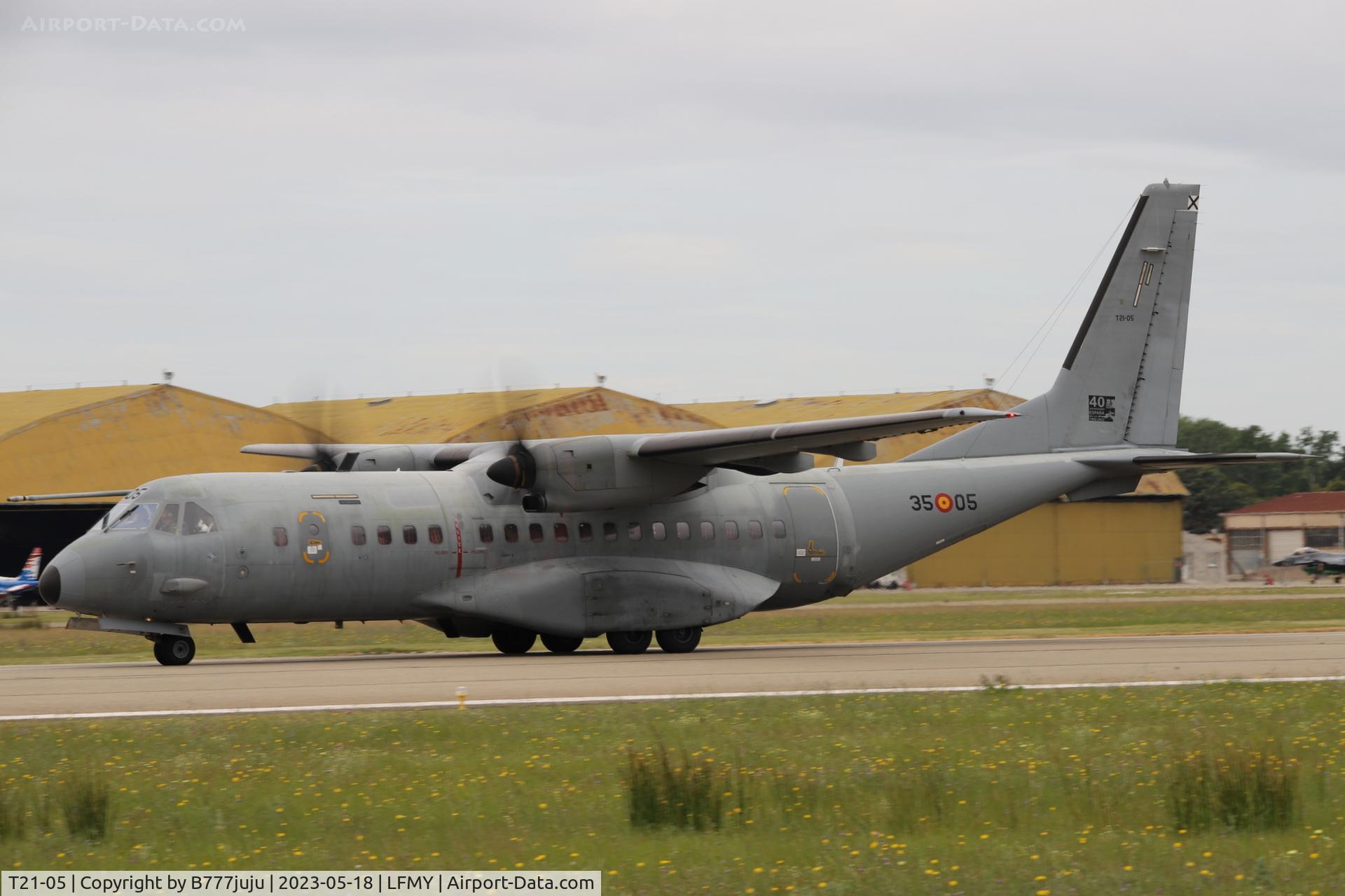 T21-05, 2003 CASA C-295M C/N EA03-05-006, at Salon-de-Provence
