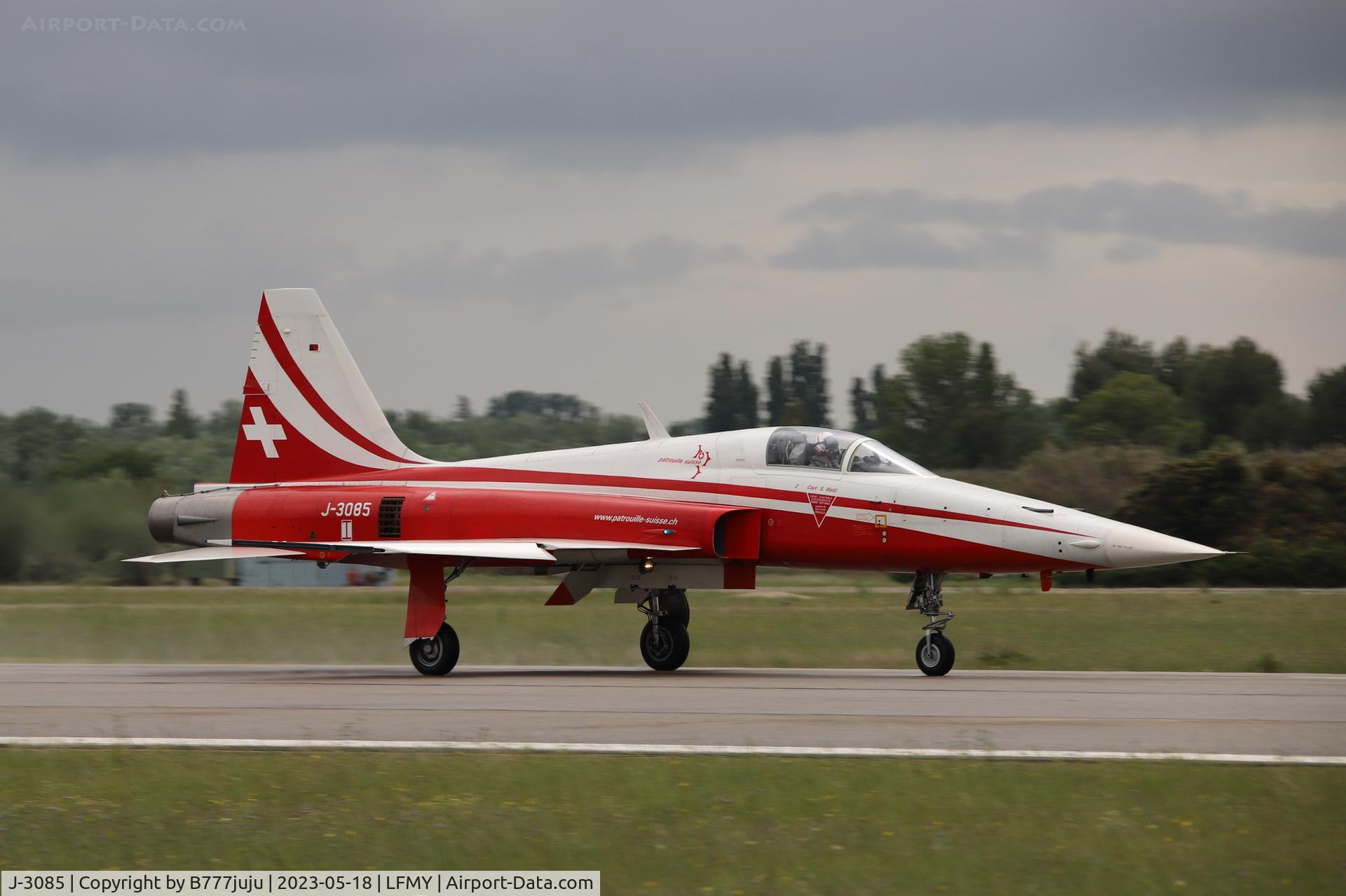 J-3085, Northrop F-5E Tiger II C/N L.1085, at Salon-de-Provence