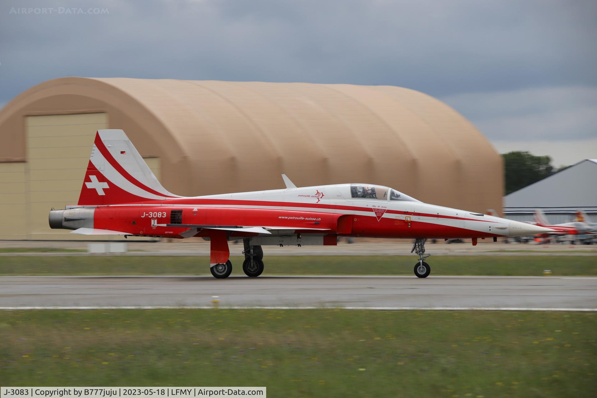 J-3083, Northrop F-5E Tiger II C/N L.1083, at Salon-de-Provence