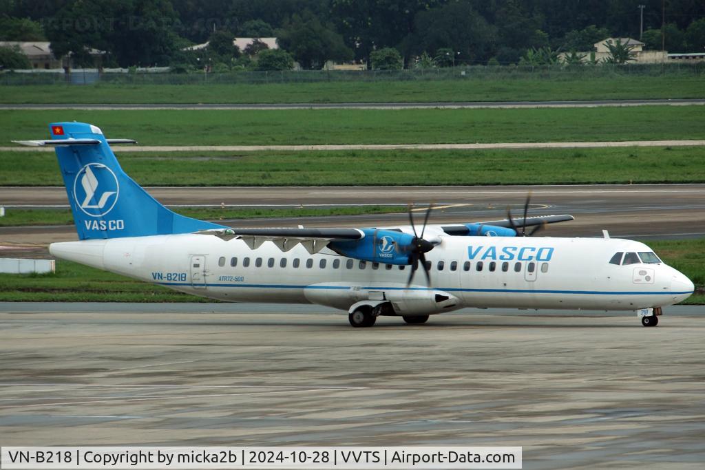 VN-B218, 2009 ATR 72-212A C/N 877, Taxiing