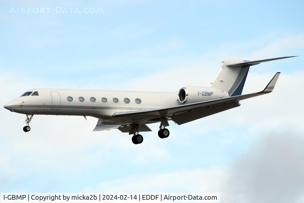 I-GBMP, 2017 Gulfstream Aerospace GV-SP (G550) C/N 5563, Landing