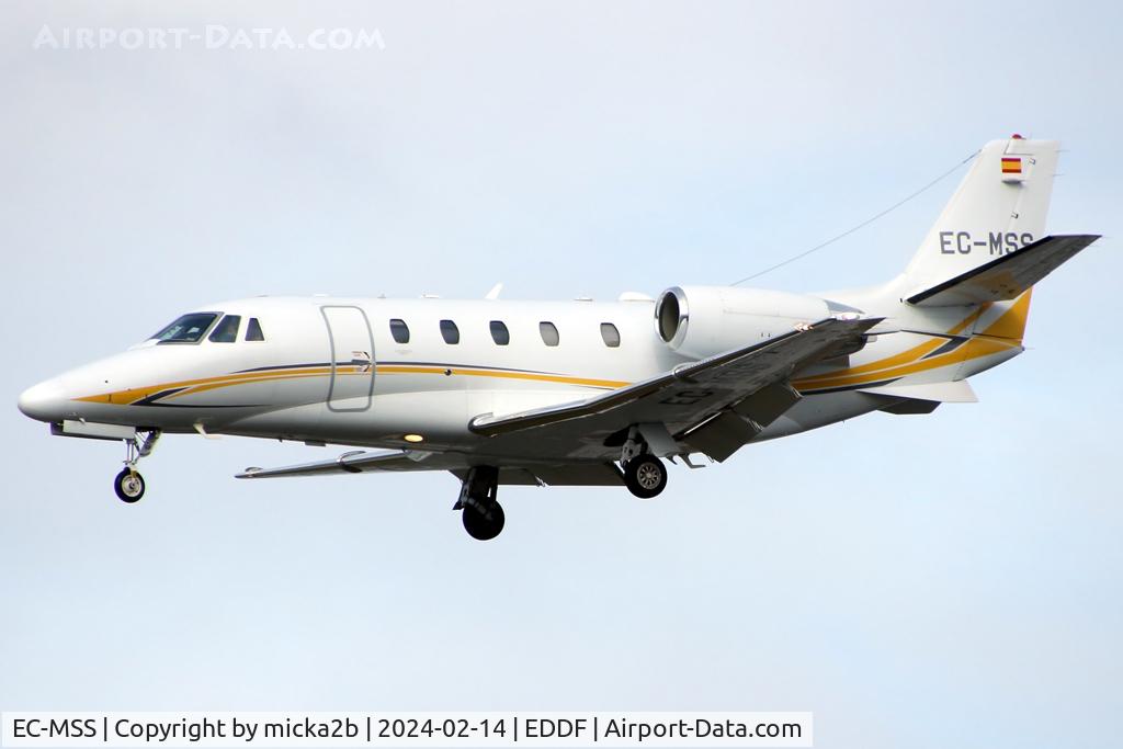 EC-MSS, 2017 Cessna 560XLS Citation Excel+ C/N 560-6238, Landing