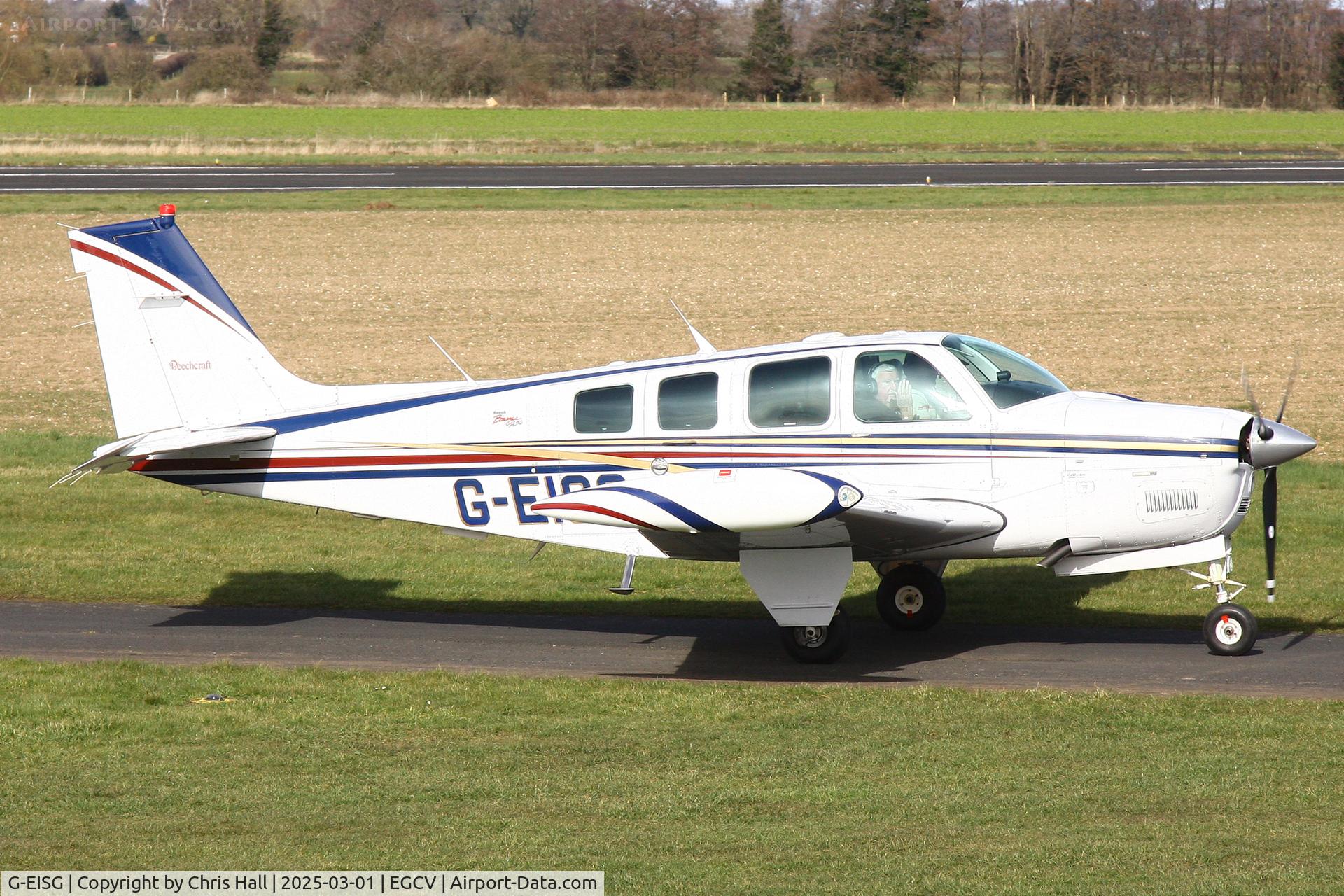 G-EISG, 1998 Beech A36 Bonanza 36 C/N E-3212, Sleap 01/03/25