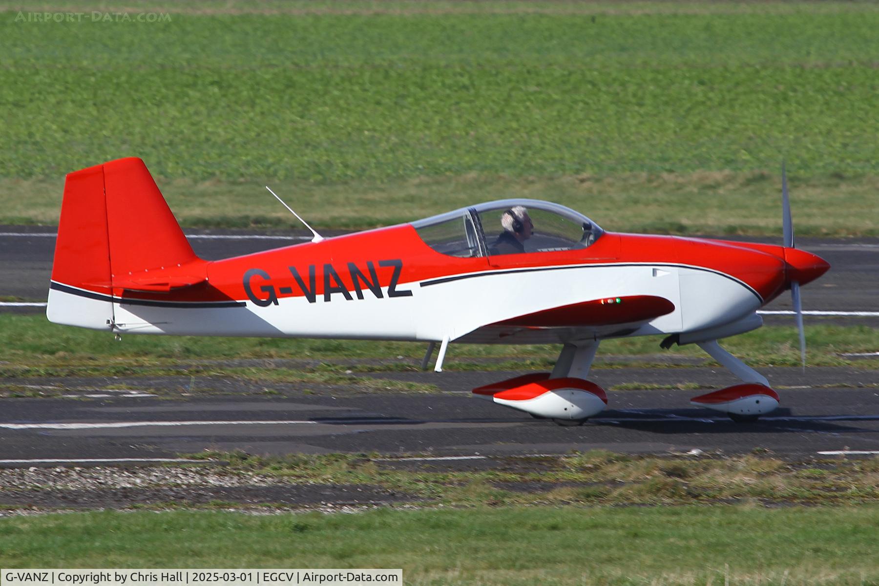 G-VANZ, 1993 Vans RV-6A C/N PFA 181-12531, Sleap 01/03/25
