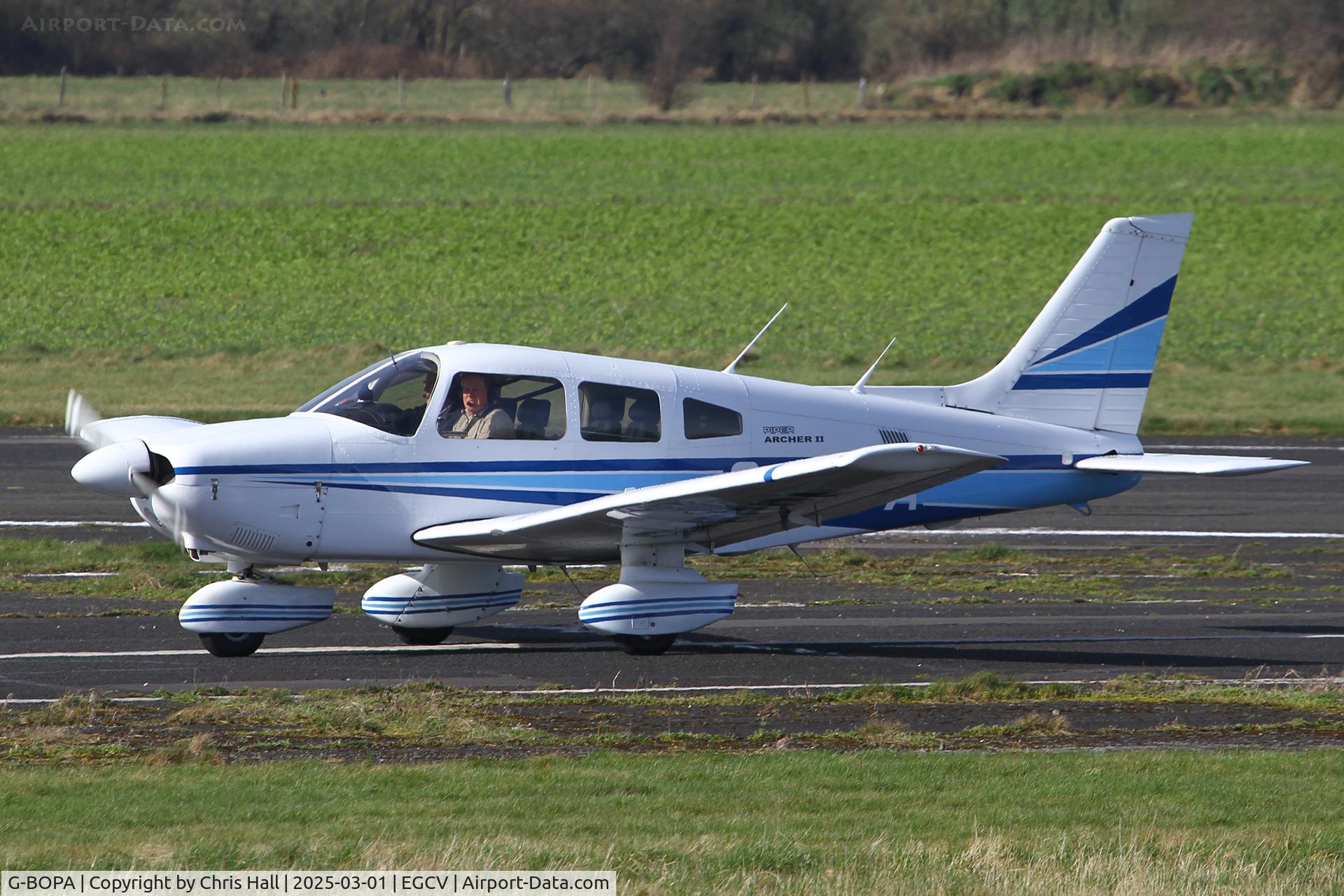 G-BOPA, 1984 Piper PA-28-181 Cherokee Archer II C/N 28-8490024, Sleap 01/03/25