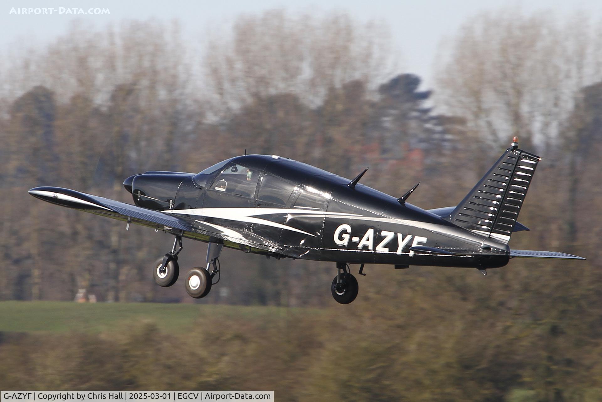 G-AZYF, 1968 Piper PA-28-180 Cherokee C/N 28-5227, Sleap 01/03/25