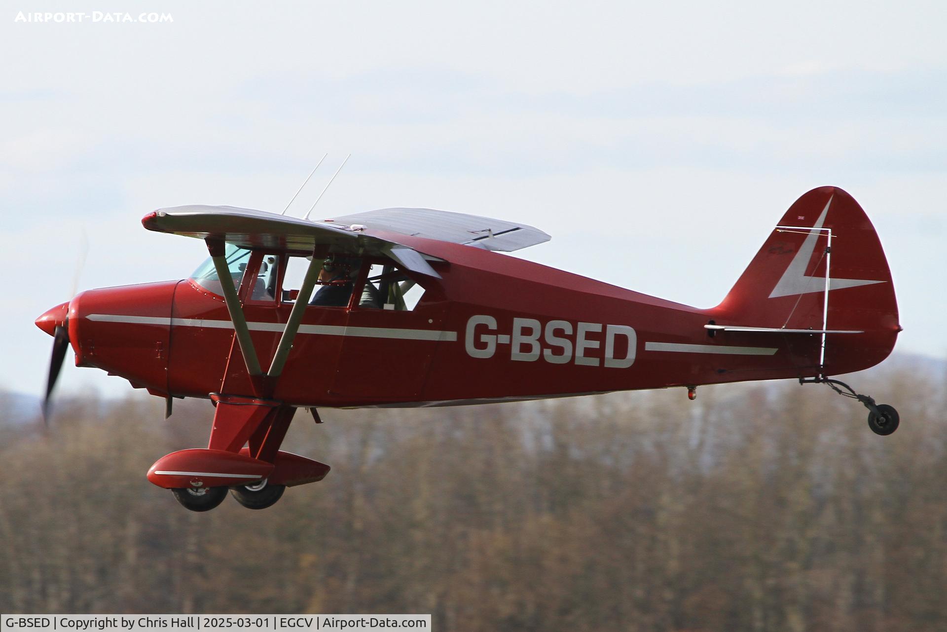 G-BSED, 1957 Piper PA-22-160 Tri Pacer C/N 22-6377, Sleap 01/03/25