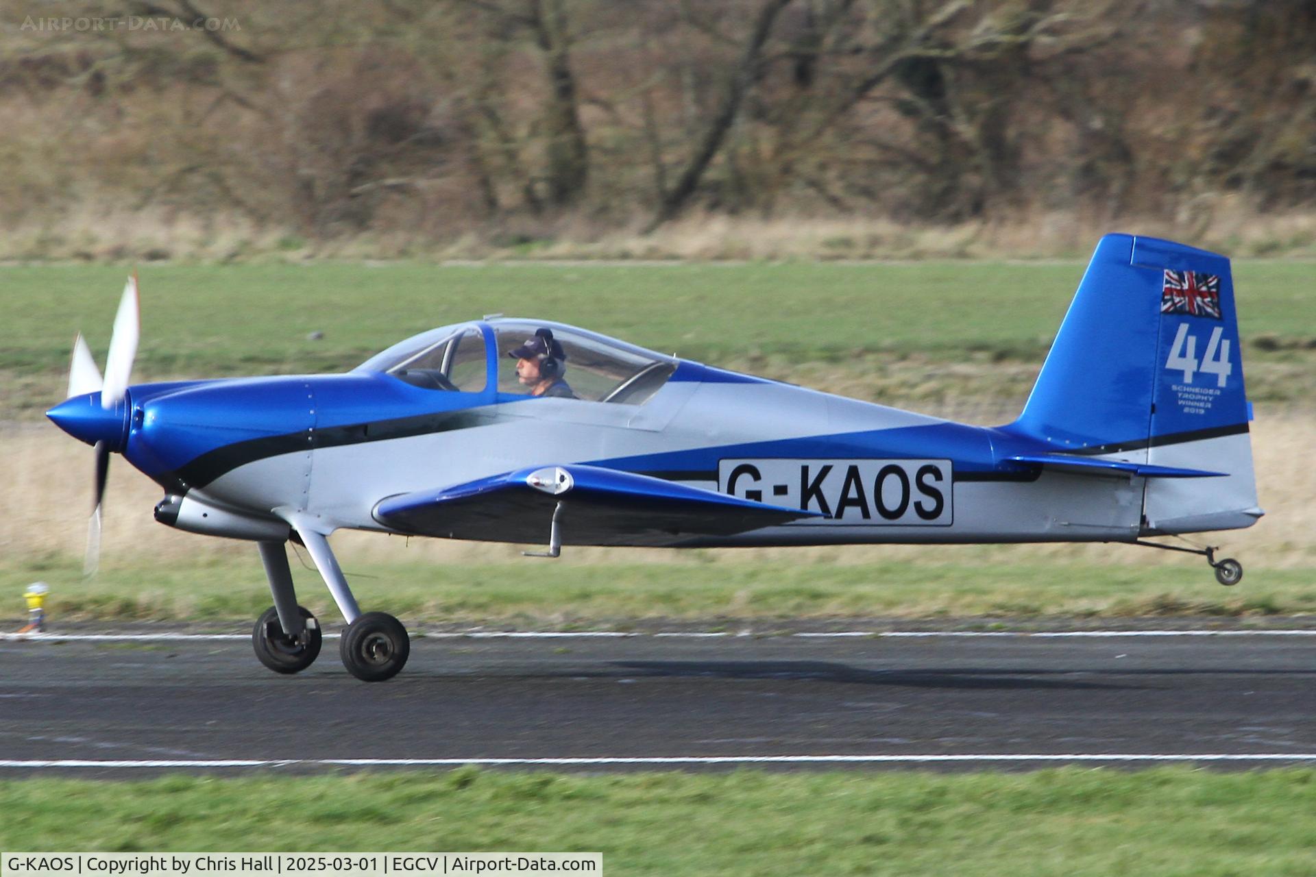 G-KAOS, 2003 Vans RV-7 C/N PFA 323-13956, Sleap 01/03/25