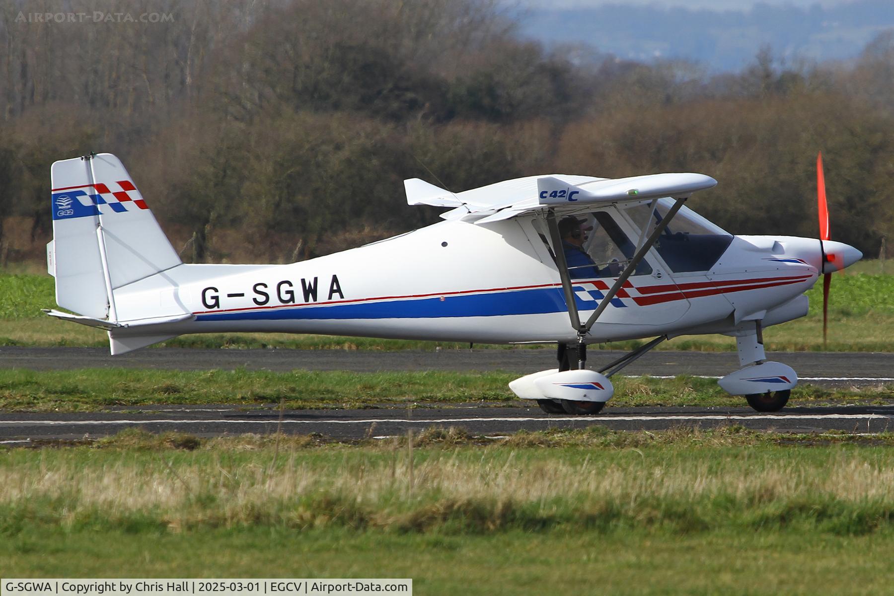 G-SGWA, 2020 Comco Ikarus C42 FB100 Charlie C/N 2008-7607, Sleap 01/03/25