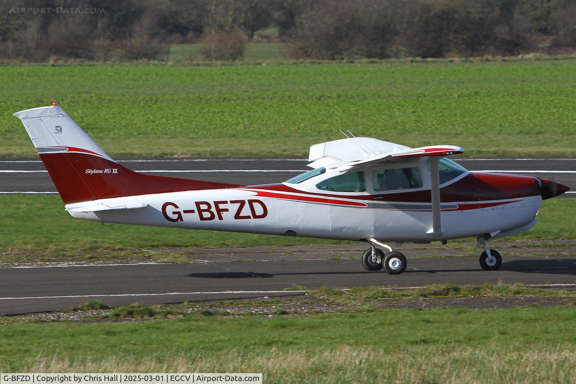 G-BFZD, 1978 Reims Cessna FR182 Skylane RG C/N 0010, Sleap 01/03/25