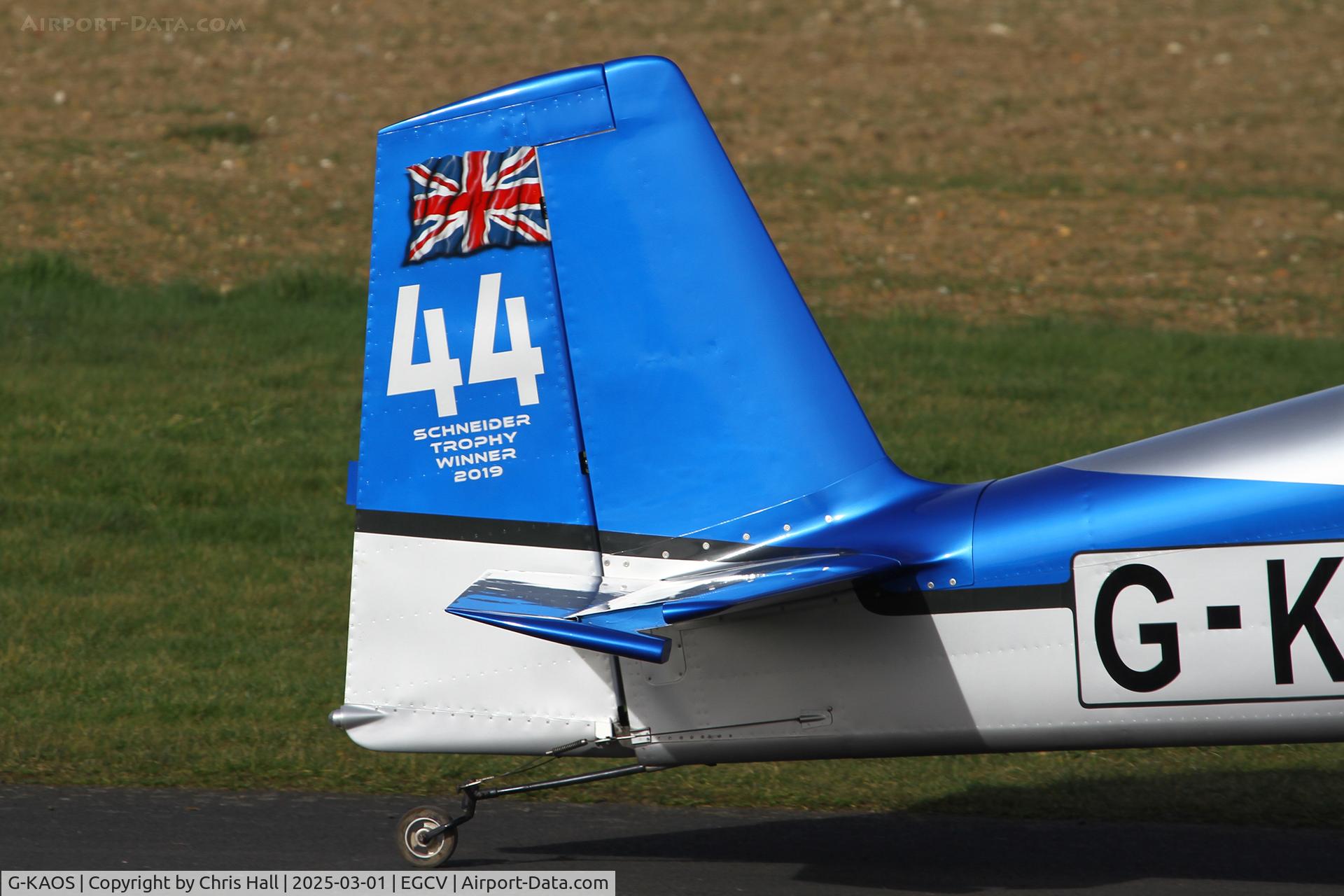 G-KAOS, 2003 Vans RV-7 C/N PFA 323-13956, Sleap 01/03/25