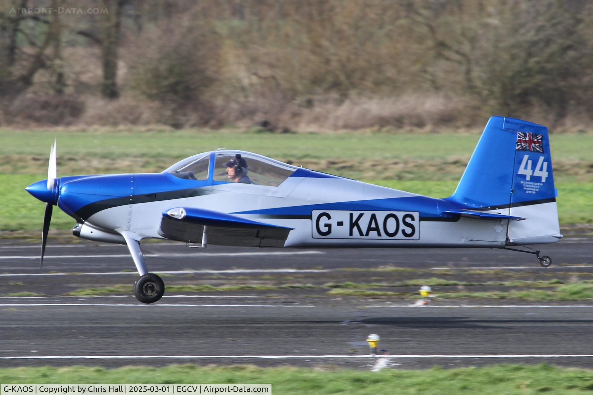 G-KAOS, 2003 Vans RV-7 C/N PFA 323-13956, Sleap 01/03/25