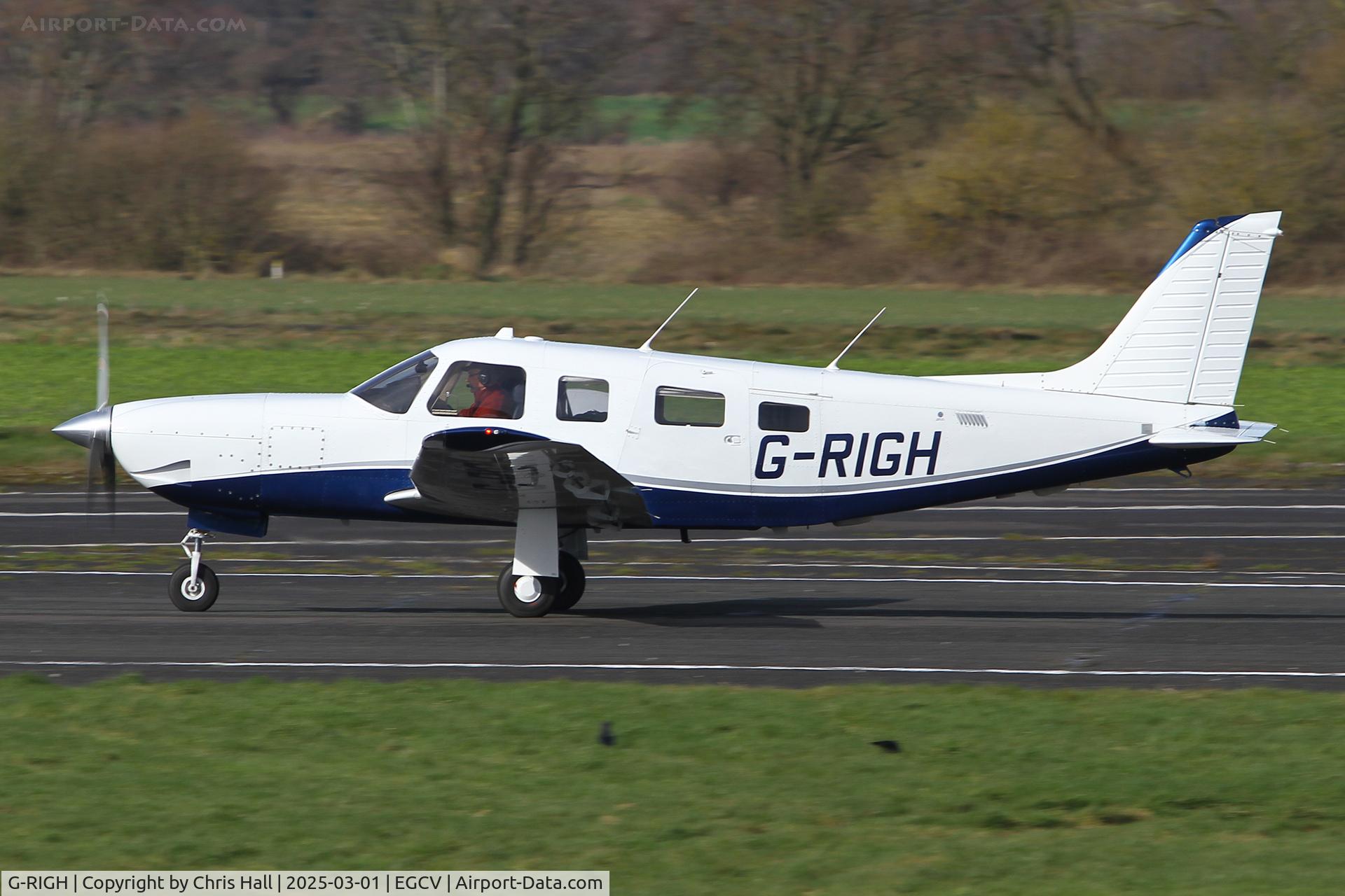 G-RIGH, 1998 Piper PA-32R-301 Saratoga II HP C/N 3246123, Sleap 01/03/25