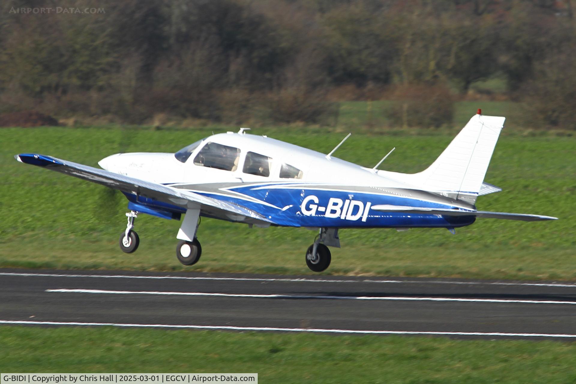 G-BIDI, 1978 Piper PA-28R-201 Cherokee Arrow III C/N 28R-7837135, Sleap 01/03/25