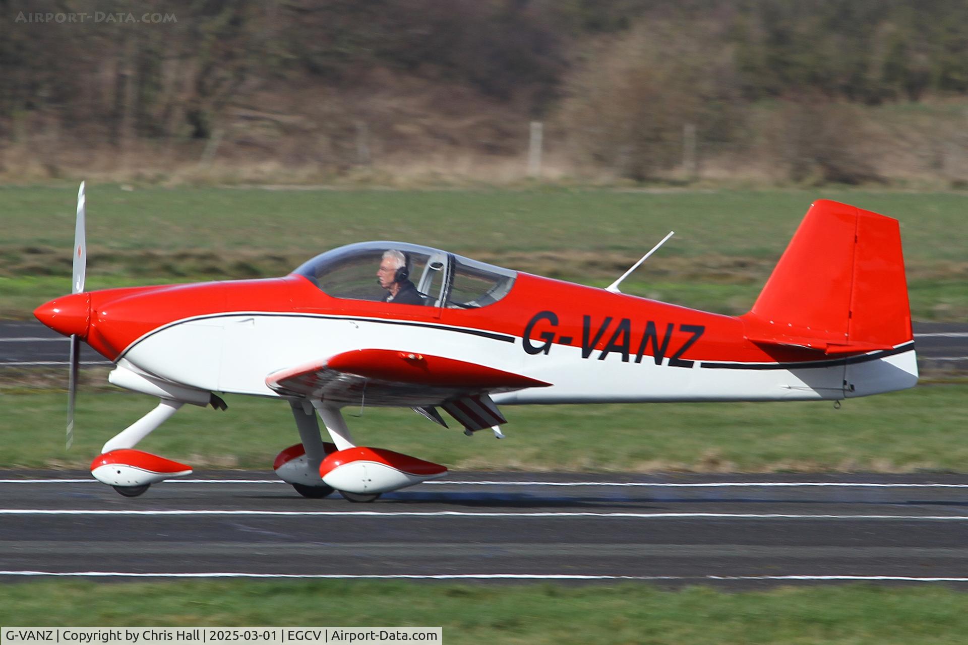 G-VANZ, 1993 Vans RV-6A C/N PFA 181-12531, Sleap 01/03/25