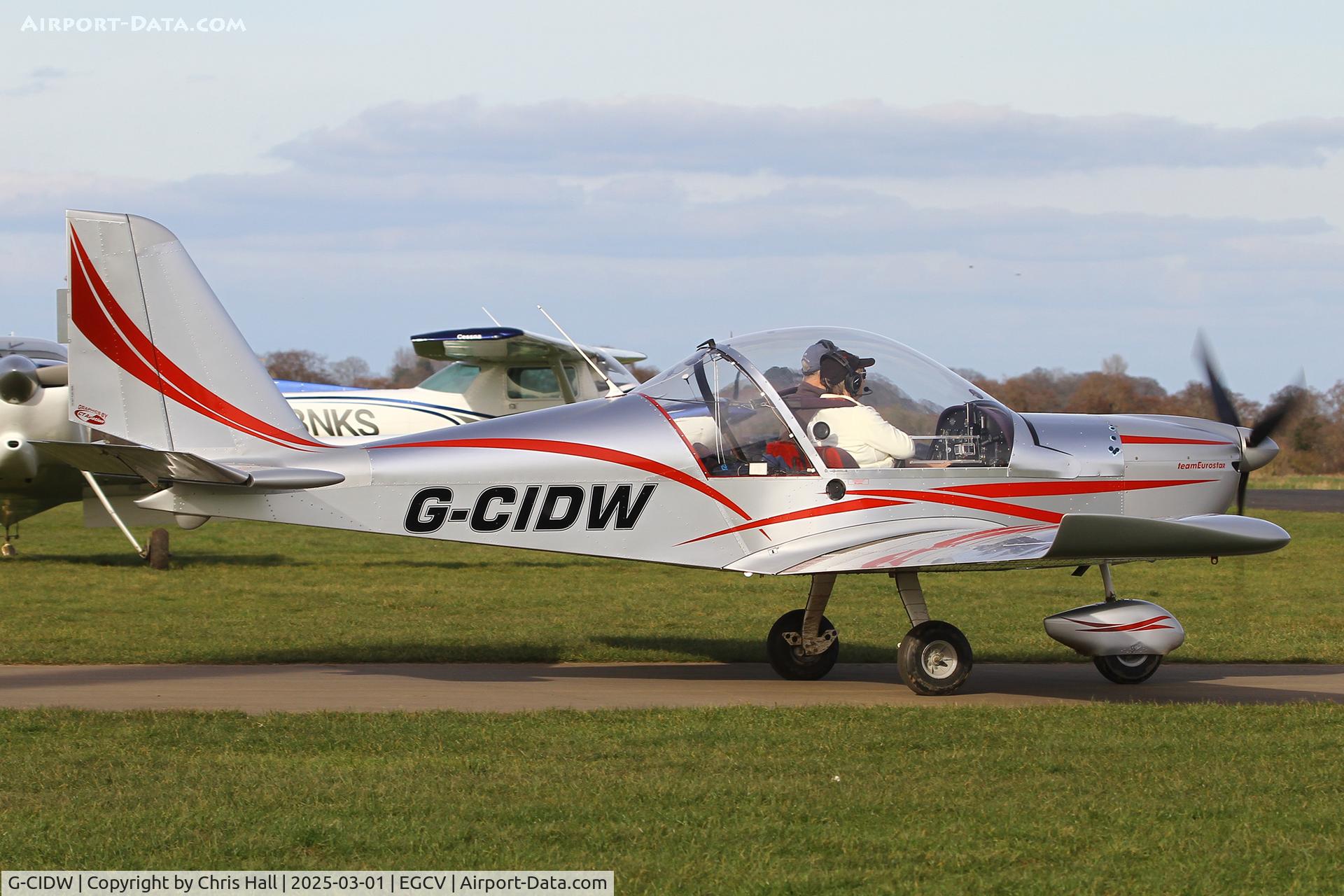 G-CIDW, 2014 Aerotechnik EV-97 Eurostar C/N LAA 315-15227, Sleap 01/03/25