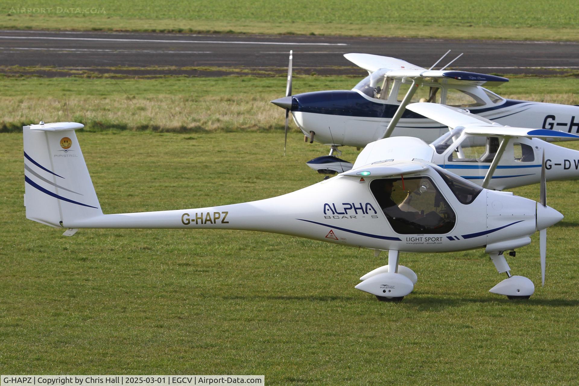 G-HAPZ, 2020 Pipistrel Alpha BCAR-S 164 C/N AT1640010, Sleap 01/03/25