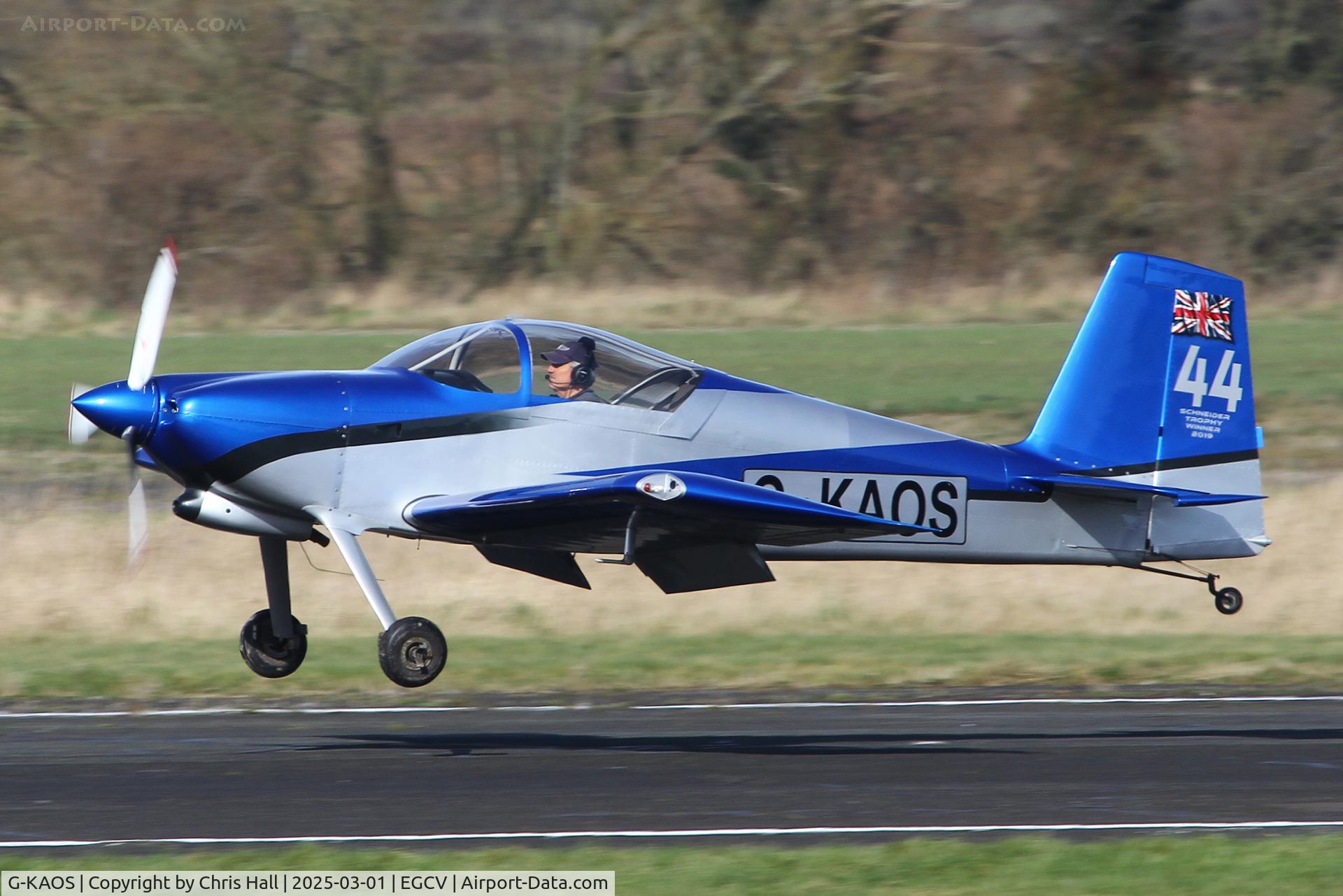 G-KAOS, 2003 Vans RV-7 C/N PFA 323-13956, Sleap 01/03/25