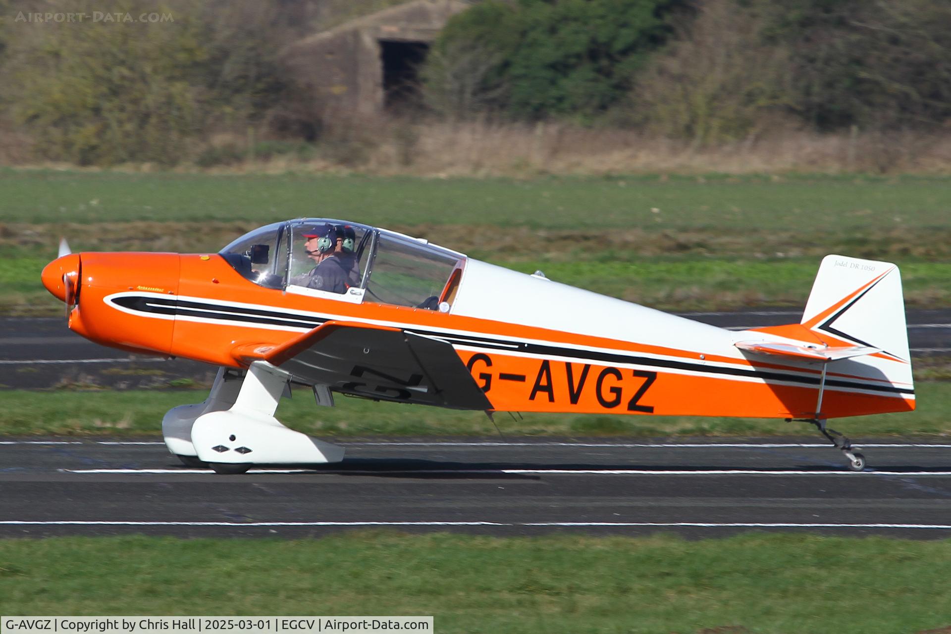 G-AVGZ, 1962 CEA Jodel DR.1050 Ambassadeur C/N 341, Sleap 01/03/25