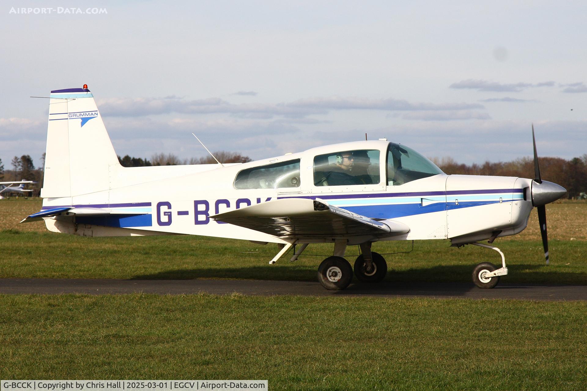 G-BCCK, 1974 Grumman American AA-5 Traveler C/N AA5-0547, Sleap 01/03/25