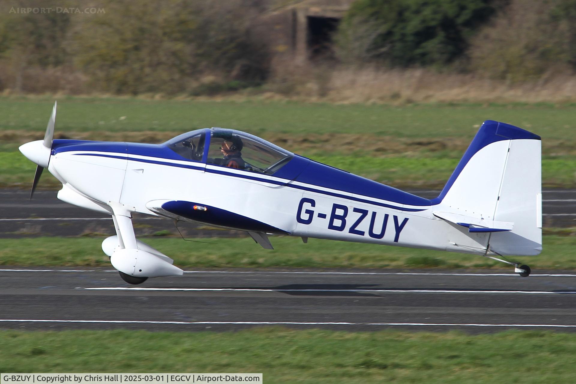 G-BZUY, 2001 Vans RV-6 C/N PFA 181A-13471, Sleap 01/03/25