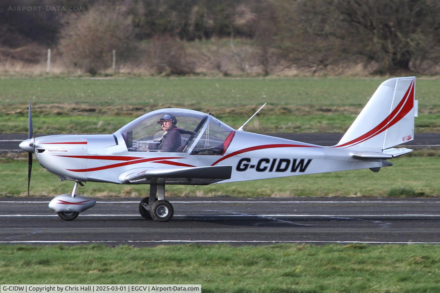 G-CIDW, 2014 Aerotechnik EV-97 Eurostar C/N LAA 315-15227, Sleap 01/03/25