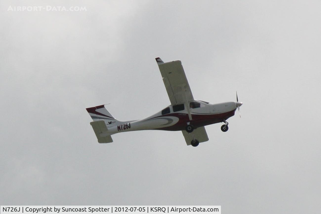 N726J, Jabiru J230-SP C/N 677, Jabiru departs SRQ