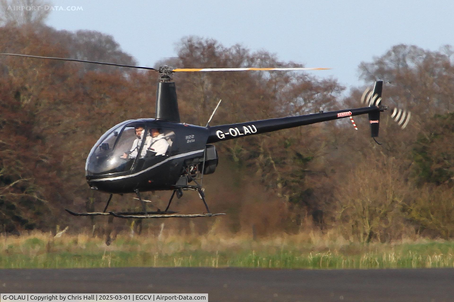 G-OLAU, 1989 Robinson R22 Beta C/N 1119, Sleap 01/03/25