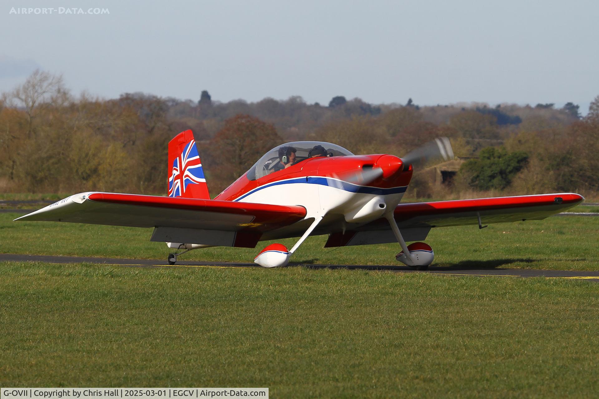 G-OVII, 2007 Vans RV-7 C/N PFA 323-14100, Sleap 01/03/25
