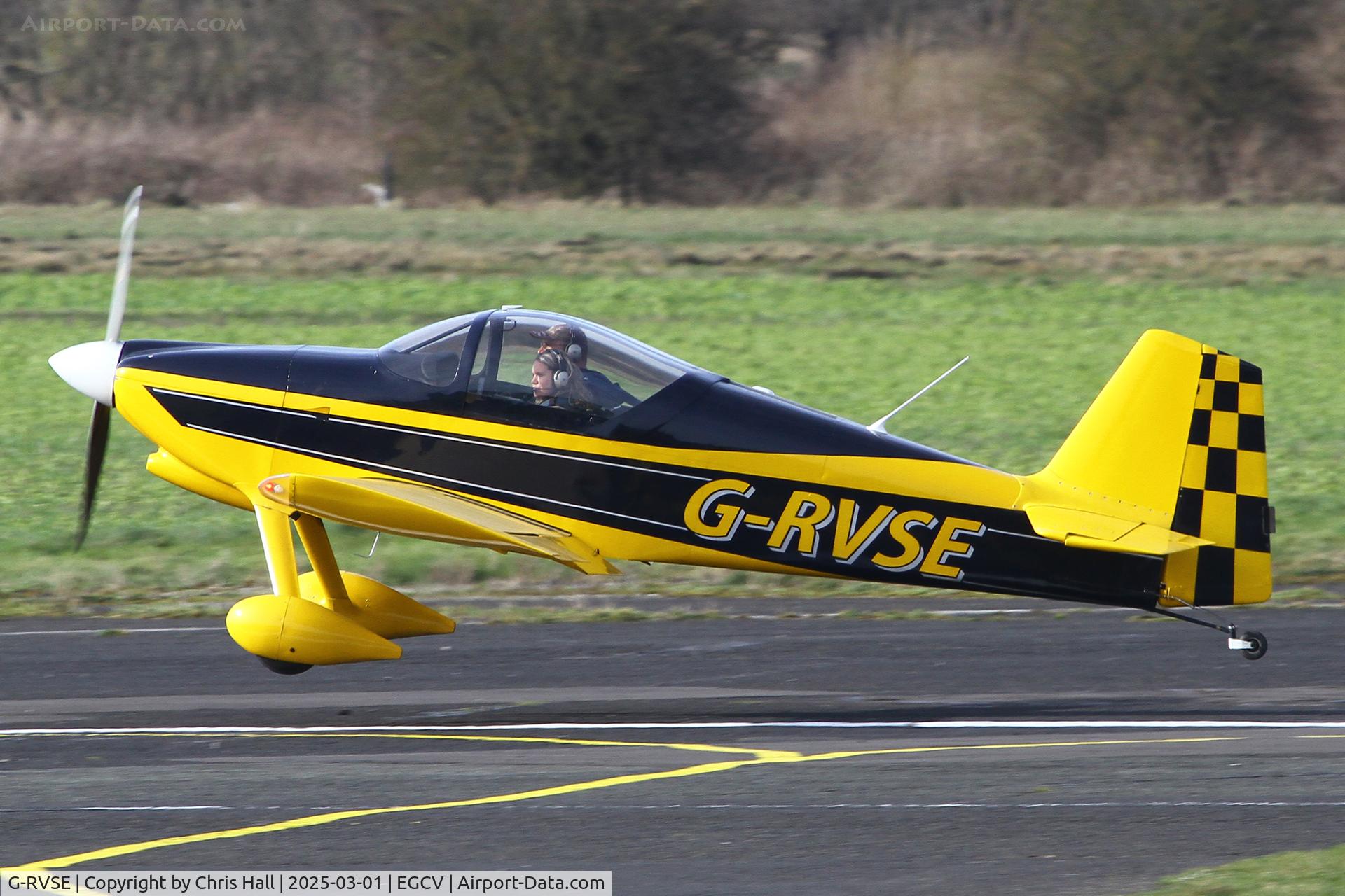 G-RVSE, 1995 Vans RV-6 C/N 23771, Sleap 01/03/25