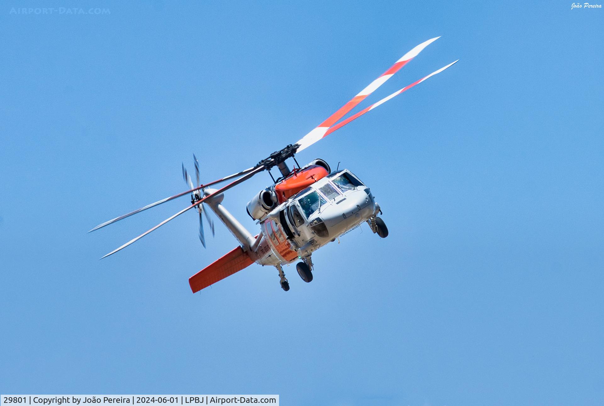 29801, 1987 Sikorsky UH-60A Blackhawk C/N 70-1257, Portuguese Airforce Blackhawk at BYJ