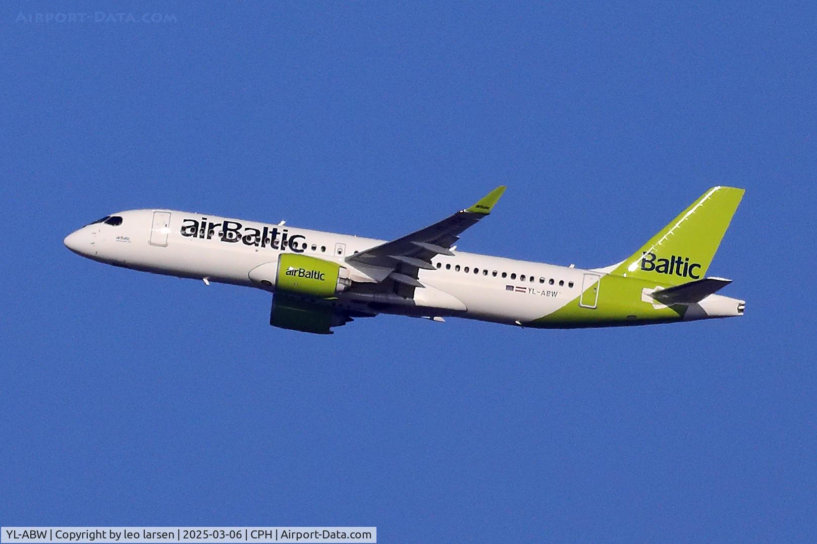 YL-ABW, 2024 Airbus A220-371 C/N 55308, Copenhagen 6.5.205