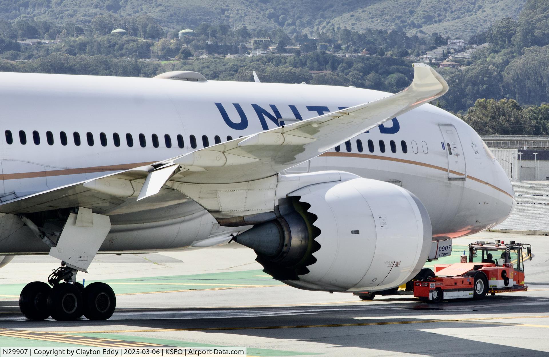 N29907, 2013 Boeing 787-8 Dreamliner C/N 34830, SfO 2025