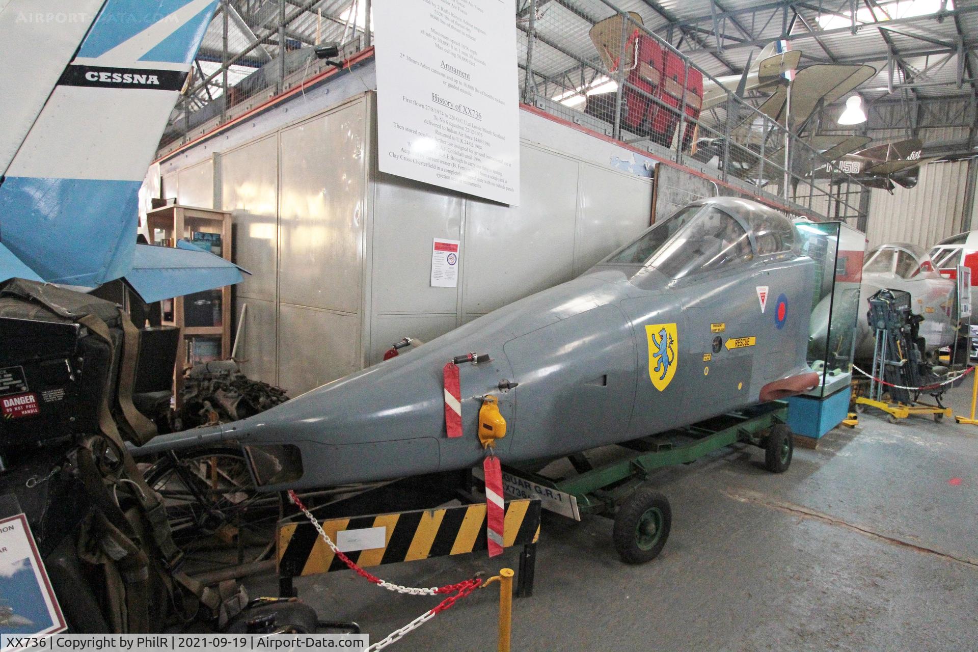 XX736, 1974 Sepecat Jaguar GR.1 C/N S.33, XX736 1974 SEPECAT Jaguar GR1 SYAM Doncaster