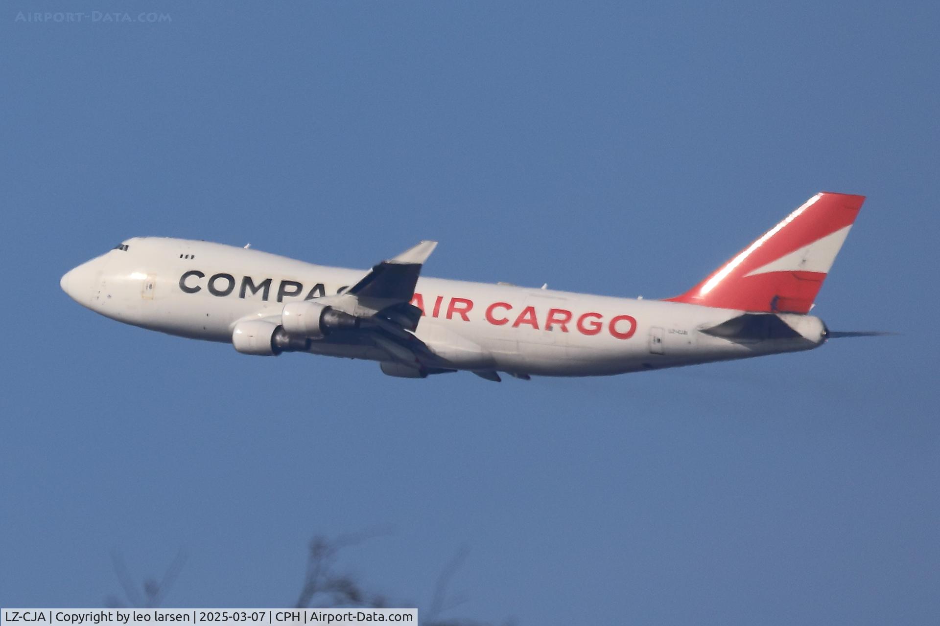 LZ-CJA, 2001 Boeing 747-412F/SCD C/N 26559, Copenhagen 7.3.2025