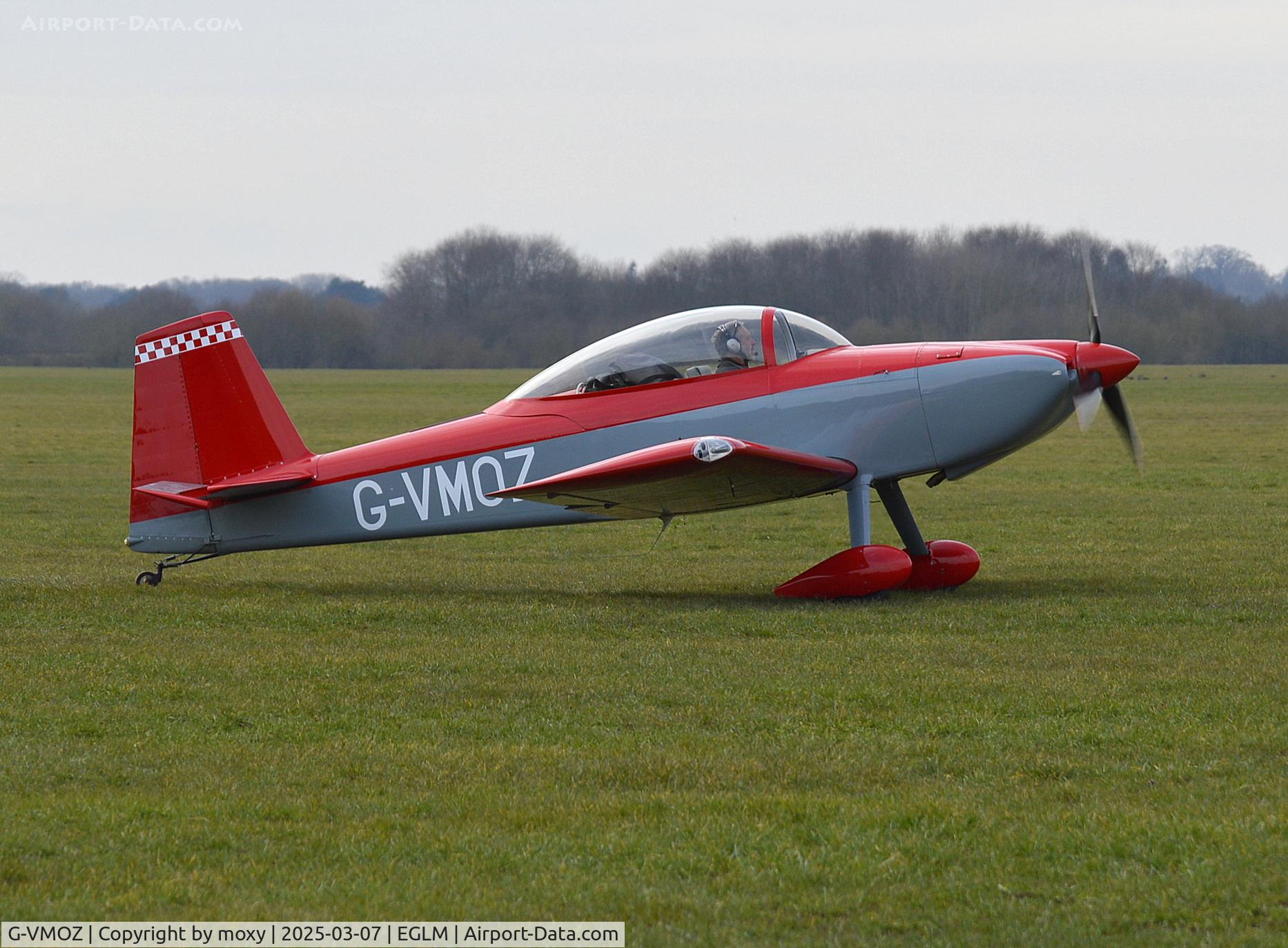 G-VMOZ, 2014 Vans RV-8 C/N LAA 303-15029, Vans RV-8 at White Waltham.