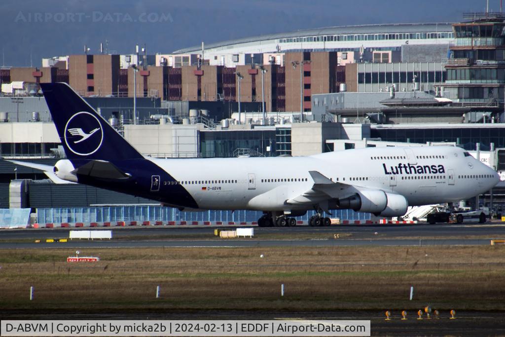 D-ABVM, 1992 Boeing 747-430 C/N 26426, Taxiing