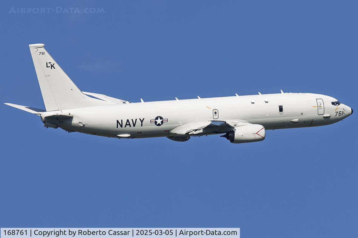 168761, 2015 Boeing P-8A Poseidon C/N 42257/4938, Departure